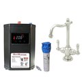 Westbrass Victorian 9" Instant Hot and Cold Water Dispenser W/ HotMaster DigiHot Digital Tank DT1F205-05